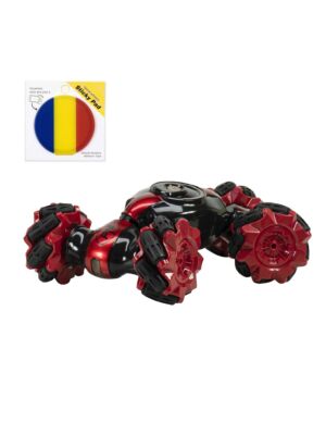 Conjunto de brinquedo Silvercloud RedTwo para veículos off-road com controle remoto e bandeira adesiva inclusos.