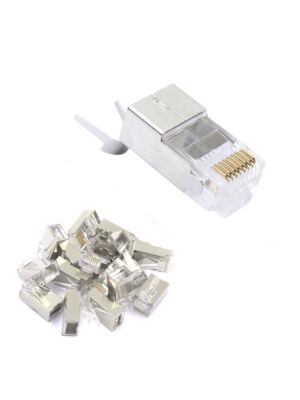Soquete PNI RJ45 para cabo Cat7 S / FTP com 10
