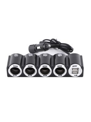 12V / 24V 4 divisor de carro mais leve, 2xUSB