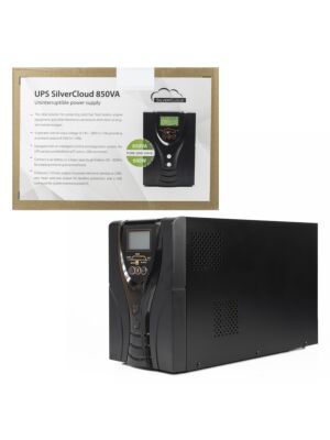 UPS SilverCloud 850VA com tela LCD sinusoidal