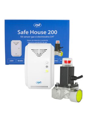 Kit de sensor de gás e válvula solenóide