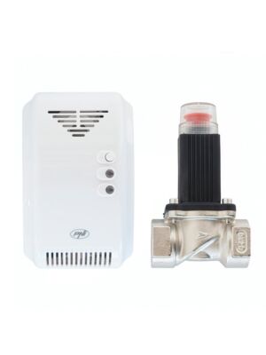 Sensor de gás PNI Safe House 200 3/4 polegadas e kit de válvula solenóide