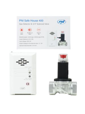 Sensor de gás e kit de válvula solenóide