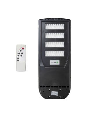 Lâmpada de luz de rua PNI SL130S 300W com painel solar embutido