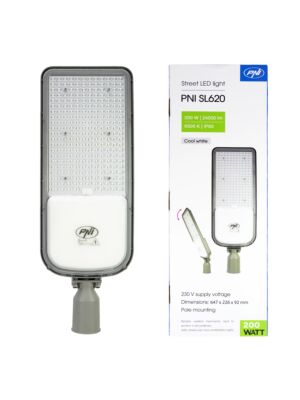 Lâmpada de iluminação pública PNI SL620 200W, 24000lm, 6500K, 230V