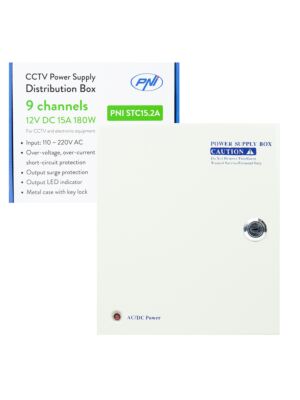 Fonte de alimentação CFTV PNI STC15.2A