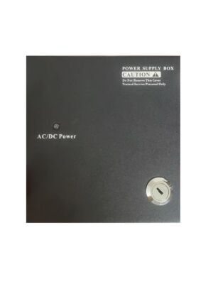 Fonte de alimentação CFTV PNI STC52 12V, 5A, 60W, 4 saídas, em caixa metálica