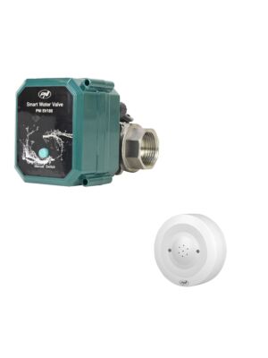 Kit anti-inundação Válvula de água inteligente PNI SV180 Conectividade Wi-Fi + Detector de inundação inteligente PNI Safe H