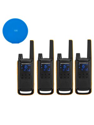 Estação de rádio PMR portátil Motorola