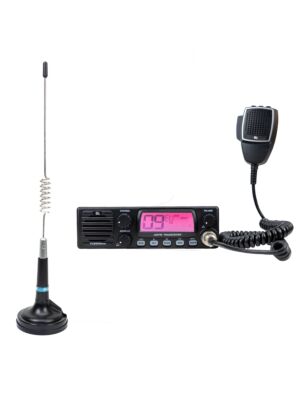 Estação de rádio CB TTi TCB-900 EVO com antena