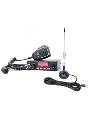 Kit estação de rádio CB TTi TCB-550 EVO + antena PNI ML29 CB, comprimento 34 cm