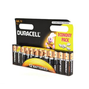 Duracell AA ou R6 bateria alcalina código 81267246 12bc blister