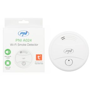 Sensor de fumaça PNI A024 com Wi-Fi