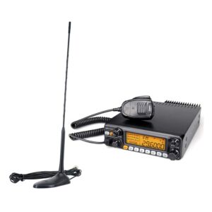 Pacote de estação de rádio amador PNI Jopix AT-5555N II, AM, FM, SSB e antena PNI Extra 45