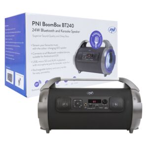 Alto-falante estéreo portátil PNI BoomBox BT240