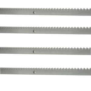 Kit de 4m com estrutura metálica PNI CRP130 para automatização de portões autoportantes.