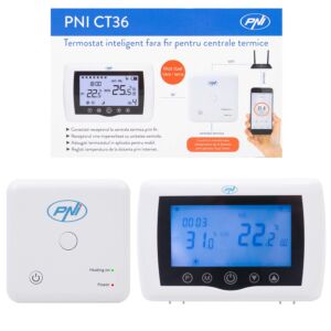 Termostato inteligente PNI CT36 sem fio
