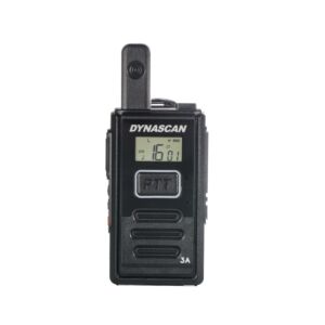 Rádio portátil PMR Dynascan 3A 446MHz, 0,5W, 16 canais