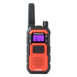 Estação de Rádio Portátil Dynascan RUGGED PMR 446MHz, 0,5W, 16CH, IP67