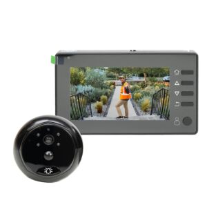 Visor eletrônico PNI EV433 Tela LCD de 4,3 polegadas e campainha