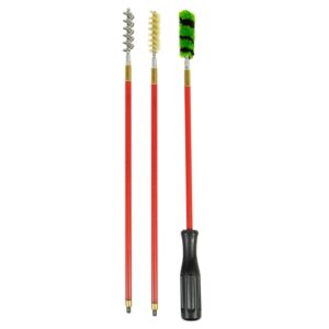 Kit de limpeza de armas PNI Hunting H12 com 3 escovas incluídas para armas calibre 12