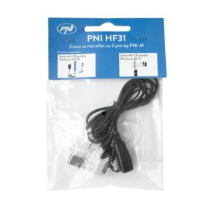 Fone de ouvido com microfone PNI HF31 com 2 pinos tipo PNI-M