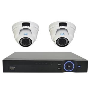 Kit de videovigilância PNI House - NVR 16CH 1080P e 2 PNI IP2DOME 1080P PNI camera