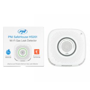 Sensor de gás metano (CH4) PNI SafeHouse HS201 com Wi-Fi,