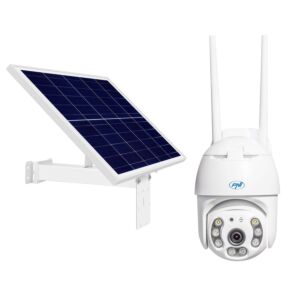 Câmera de vigilância com painel solar, PNI