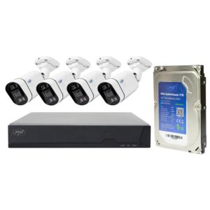 Kit PNI House IPMAX POE 5 e HDD 1 TB