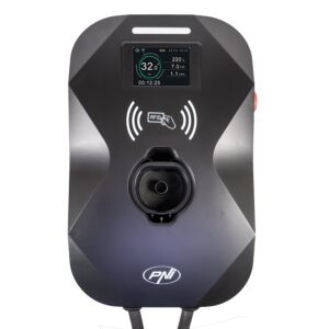 Estação de carregamento PNI KW11, 16A, 11KW, para carros eléctricos, 85V - 415V, trifásico, cabo tipo 2 e conetor de 7 pinos