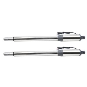 O conjunto de braços PNI MAB300BR para o kit de automação de portões batentes MAB300 contém 2 peças.