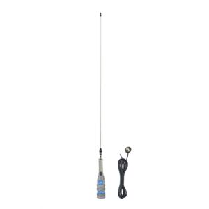 O pacote da antena CB PNI ML170 tem comprimento de 168 cm, 26-30 MHz, 1000W e cabo de ligação PNI T301