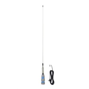 Antena CB PNI ML170 com 168 cm de comprimento, 26-30 MHz, 1000 W e cabo de conexão PNI T601.