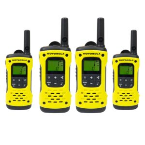 Estação de Rádio PMR Portátil Motorola, Conjunto de 4 Peças