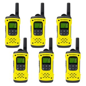 Estação de Rádio PMR Portátil Motorola, Conjunto de 6 Peças