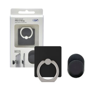Suporte Universal PNI O-Ring, suporte de mesa e Smart Grip, preto, suporte automático incluído