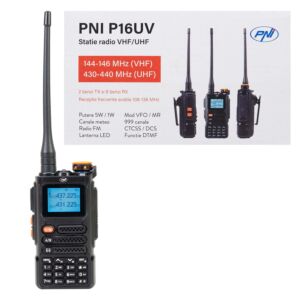 Estação de rádio portátil VHF/UHF