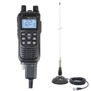 Kit estação de rádio CB portátil e antena PNI