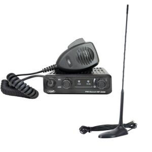Estação de rádio PNI e antena CB