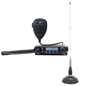Pacote CB Estação de Rádio PNI Escort HP 6500 Pro ASQ + Antena CB PNI ML100