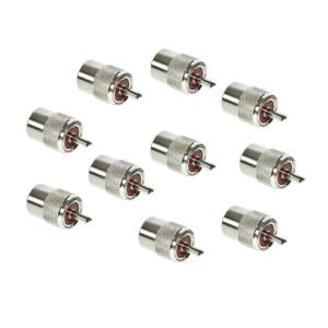 Plugues PL259 para cabo RG58