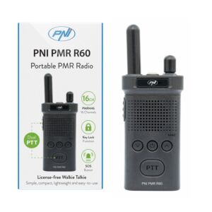 Estação de rádio portátil PNI PMR R60 446MHz