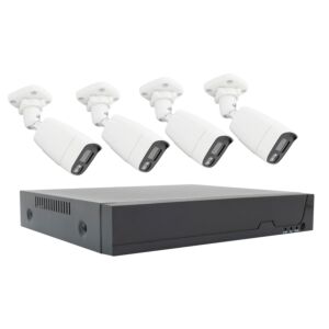 Kit de videovigilância PNI House POE154 5MP - NVR e 4 câmeras externas