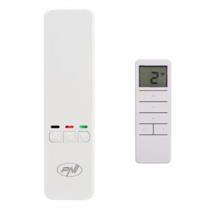 Motor inteligente para persianas de corrente PNI SafeHome PT901JL WiFi com controle remoto incluído, aplicativo móvel Tuya Smart