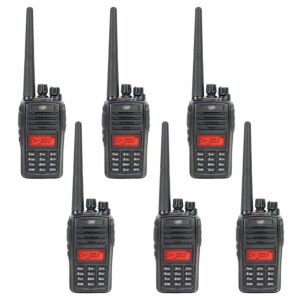 Conjunto de 4 estações de rádio portáteis PNI PMR