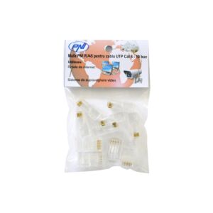 Plugue PNJ RJ45 para UTP Cat Cat 6 set 10 pcs
