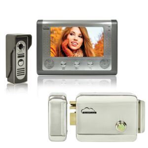 Kit de interface de vídeo SilverCloud House 715 com tela LCD de 7 polegadas e eletromagnetismo Yala SilverCloud YR300