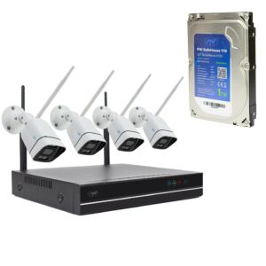 NVR PNI House WiFi660 com HDD PNI de 1 TB