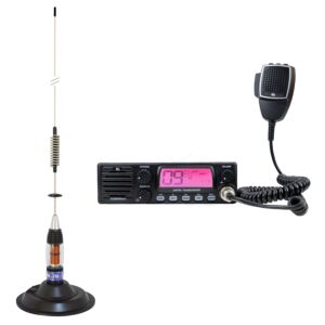 Estação de rádio CB TTi TCB-900 EVO com antena